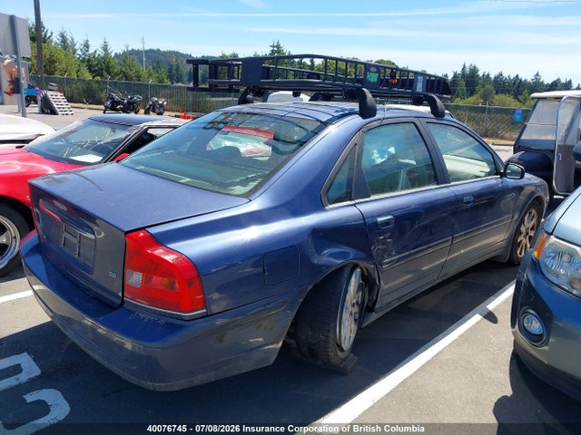 2004 Volvo S80 მანქანა იყიდება აუქციონზე, vin: YV1TS92DX41352296, აუქციონის ნომერი: 40076745