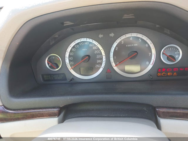 2004 Volvo S80 მანქანა იყიდება აუქციონზე, vin: YV1TS92DX41352296, აუქციონის ნომერი: 40076745