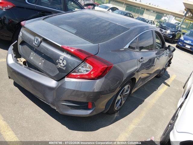 Honda Civic Lx 2020 2HGFC2F54LH033214 Image 4