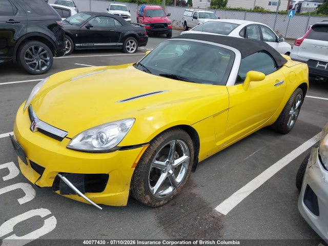 2007 Saturn Sky მანქანა იყიდება აუქციონზე, vin: 1G8MB35B17Y110813, აუქციონის ნომერი: 40077430