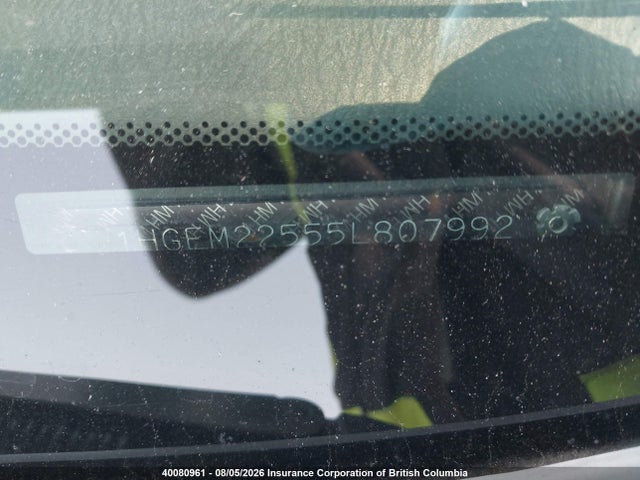 40080961 :رقم المزاد ، 1HGEM22555L807992 vin ، 2005 Honda Civic مزاد بيع