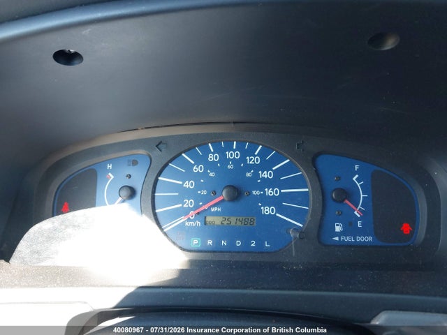 40080967 :رقم المزاد ، 4T3ZF19CX2U493435 vin ، 2002 Toyota Sienna Ce مزاد بيع