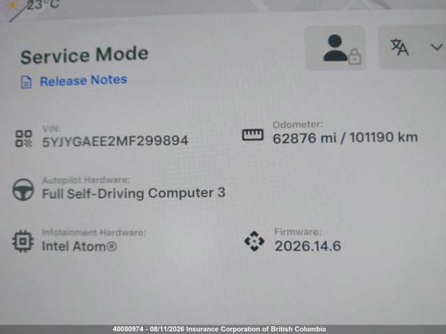 Tesla Model Y 2021 5YJYGAEE2MF299894 Image 16