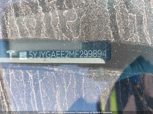 Tesla Model Y 2021 5YJYGAEE2MF299894 Image 19