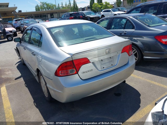 Aukcja sprzedaży 2008 Honda Civic Dx-g, vin: 2HGFA16458H110025, numer aukcji: 40076322