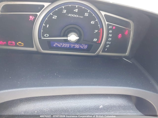 Aukcja sprzedaży 2008 Honda Civic Dx-g, vin: 2HGFA16458H110025, numer aukcji: 40076322