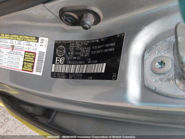Toyota SIENNA LE 2017 5TDKZ3DC2HS766812 Image 9