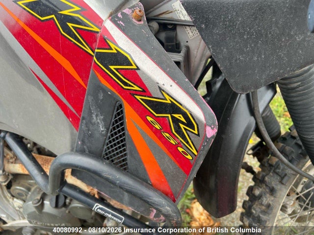 2007 Kawasaki Kl650 A მანქანა იყიდება აუქციონზე, vin: JKAKLEA147DA28940, აუქციონის ნომერი: 40080992