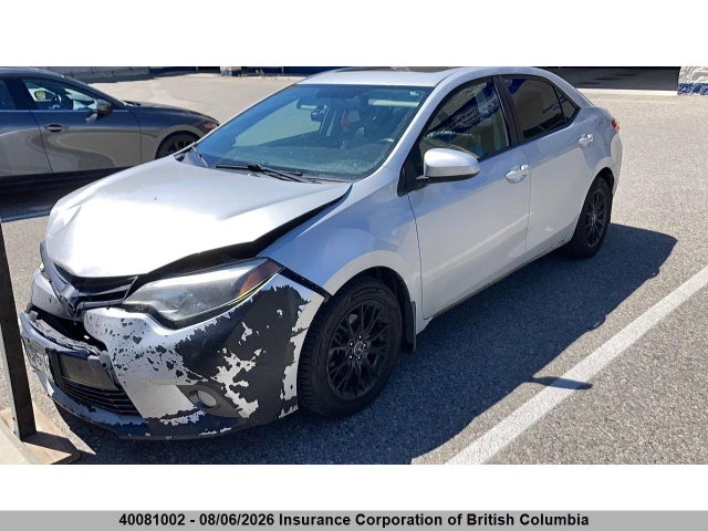 Продажа на аукционе авто 2015 Toyota Corolla L/le/le Pls/prm/s/s Pls, vin: 2T1BURHE7FC331660, номер лота: 40081002