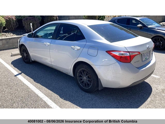 Продажа на аукционе авто 2015 Toyota Corolla L/le/le Pls/prm/s/s Pls, vin: 2T1BURHE7FC331660, номер лота: 40081002