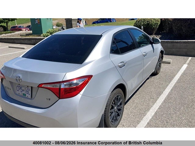 Продажа на аукционе авто 2015 Toyota Corolla L/le/le Pls/prm/s/s Pls, vin: 2T1BURHE7FC331660, номер лота: 40081002