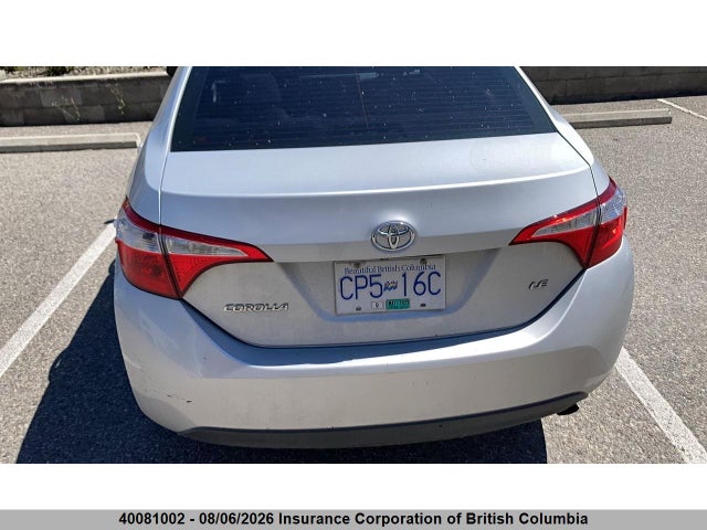 Продажа на аукционе авто 2015 Toyota Corolla L/le/le Pls/prm/s/s Pls, vin: 2T1BURHE7FC331660, номер лота: 40081002