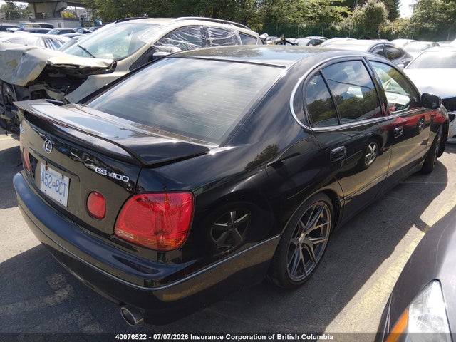Aukcja sprzedaży 1999 Lexus Gs 400, vin: JT8BH68X1X0017887, numer aukcji: 40076522