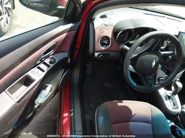 Aukcja sprzedaży 2012 Chevrolet Cruze Lt, vin: 1G1PF5SC3C7187868, numer aukcji: 40080072