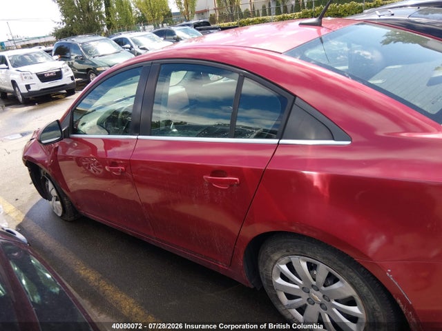 Aukcja sprzedaży 2012 Chevrolet Cruze Lt, vin: 1G1PF5SC3C7187868, numer aukcji: 40080072