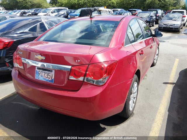 Aukcja sprzedaży 2012 Chevrolet Cruze Lt, vin: 1G1PF5SC3C7187868, numer aukcji: 40080072