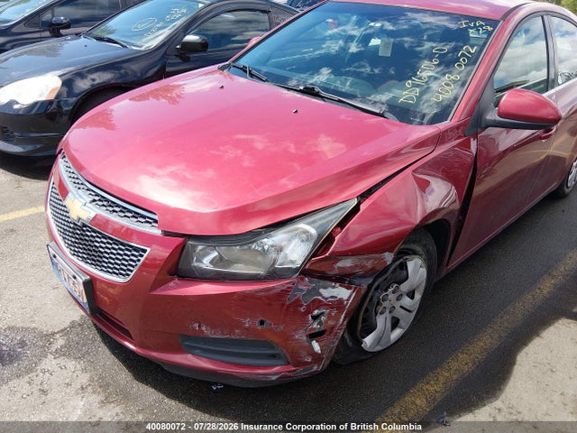 Aukcja sprzedaży 2012 Chevrolet Cruze Lt, vin: 1G1PF5SC3C7187868, numer aukcji: 40080072