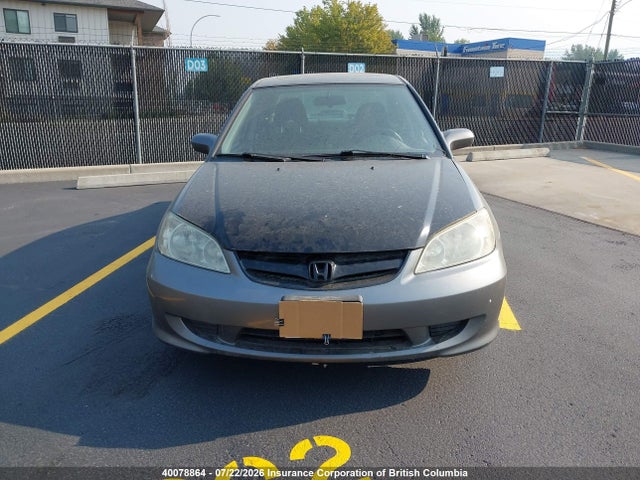 Aukcja sprzedaży 2005 Honda Civic Lx, vin: 2HGES15615H047819, numer aukcji: 40078864