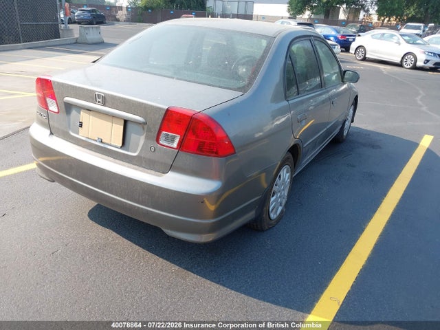 Aukcja sprzedaży 2005 Honda Civic Lx, vin: 2HGES15615H047819, numer aukcji: 40078864