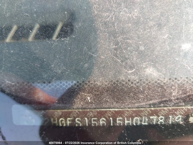 Aukcja sprzedaży 2005 Honda Civic Lx, vin: 2HGES15615H047819, numer aukcji: 40078864