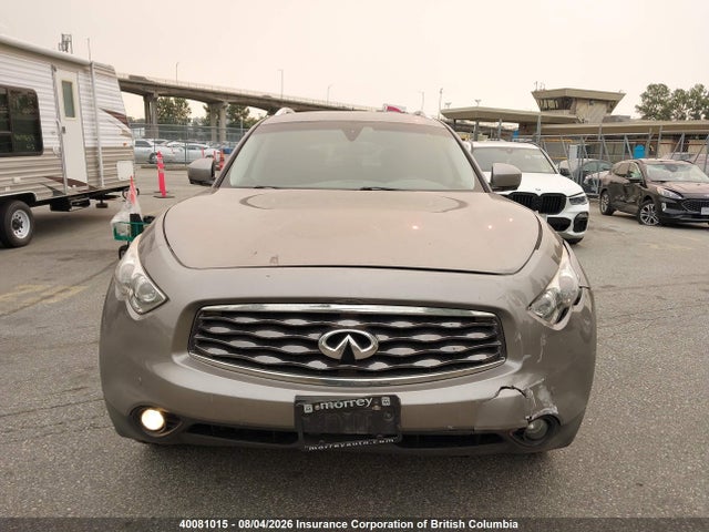 40081015 :رقم المزاد ، JNRAS18WX9M156825 vin ، 2009 Infiniti Fx35 مزاد بيع