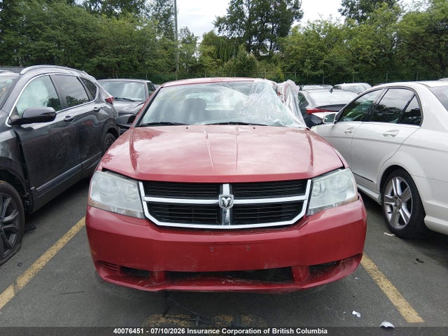 2008 Dodge Avenger Sxt მანქანა იყიდება აუქციონზე, vin: 1B3LC56R68N554361, აუქციონის ნომერი: 40076451