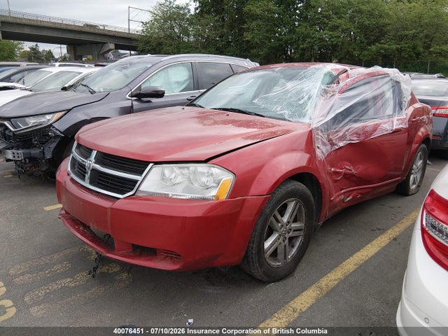 2008 Dodge Avenger Sxt მანქანა იყიდება აუქციონზე, vin: 1B3LC56R68N554361, აუქციონის ნომერი: 40076451