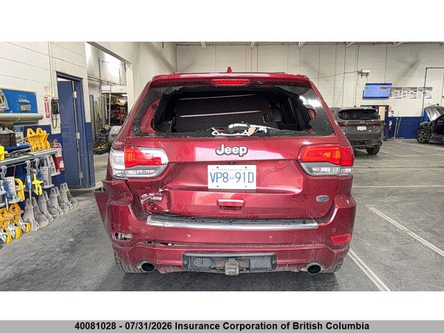 Продажа на аукционе авто 2014 Jeep Grand Cherokee Overland, vin: 1C4RJFCM2EC366859, номер лота: 40081028
