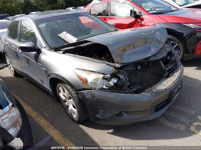 40076749 :رقم المزاد ، 1HGCP26788A808192 vin ، 2008 Honda Accord Ex مزاد بيع