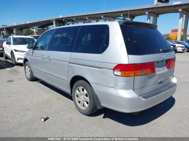 40081032 :رقم المزاد ، 2HKRL18903H010168 vin ، 2003 Honda Odyssey Exl مزاد بيع