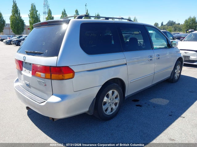 40081032 :رقم المزاد ، 2HKRL18903H010168 vin ، 2003 Honda Odyssey Exl مزاد بيع