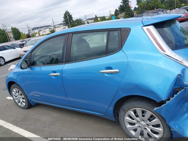 40075435 :رقم المزاد ، 1N4AZ0CP6DC421749 vin ، 2013 Nissan Leaf S/sv/sl مزاد بيع