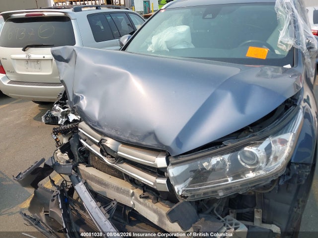 2017 Toyota Highlander Se/xle მანქანა იყიდება აუქციონზე, vin: 5TDJZRFH1HS507302, აუქციონის ნომერი: 40081038