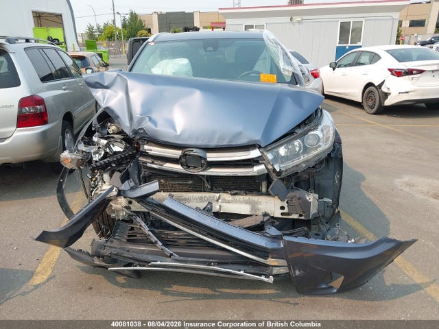 2017 Toyota Highlander Se/xle მანქანა იყიდება აუქციონზე, vin: 5TDJZRFH1HS507302, აუქციონის ნომერი: 40081038