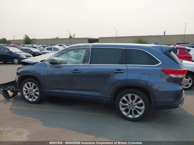 2017 Toyota Highlander Se/xle მანქანა იყიდება აუქციონზე, vin: 5TDJZRFH1HS507302, აუქციონის ნომერი: 40081038