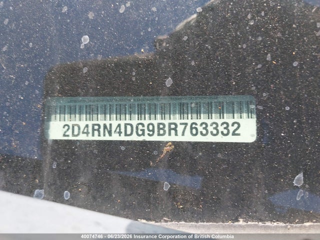 Aukcja sprzedaży 2011 Dodge Grand Caravan Express, vin: 2D4RN4DG9BR763332, numer aukcji: 40074746