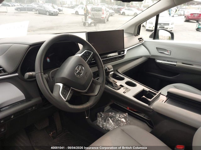 Продаж на аукціоні авто 2025 Toyota Sienna Le/xle/platinum/xse/limited/autono-mass, vin: 5TDGRKEC7SS232100, номер лоту: 40081041