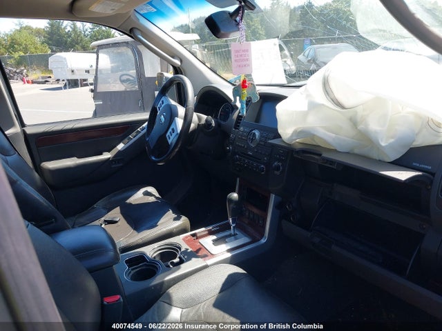 40074549 :رقم المزاد ، 5N1BR18B38C614301 vin ، 2008 Nissan Pathfinder Le/se مزاد بيع