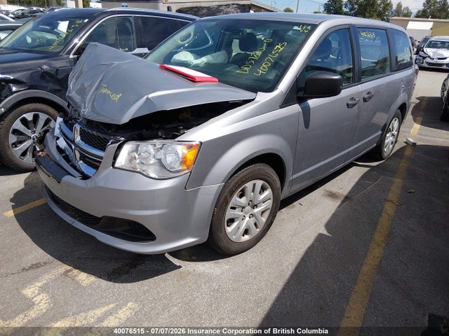 2019 Dodge Grand Caravan Se მანქანა იყიდება აუქციონზე, vin: 2C4RDGBG2KR638273, აუქციონის ნომერი: 40076515