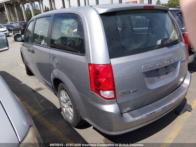 2019 Dodge Grand Caravan Se მანქანა იყიდება აუქციონზე, vin: 2C4RDGBG2KR638273, აუქციონის ნომერი: 40076515