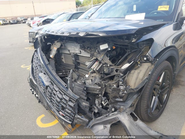 40076968 :رقم المزاد ، 1FMWK8GC1SGA38622 vin ، 2025 Ford Explorer St مزاد بيع