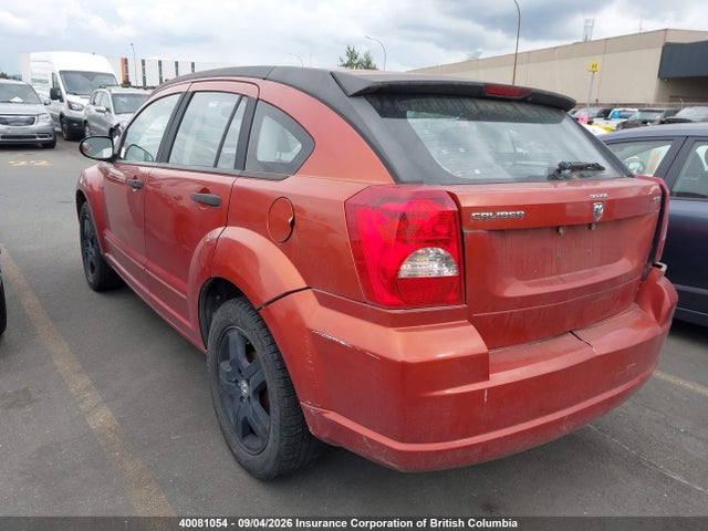 40081054 :رقم المزاد ، 1B3HB48BX7D208739 vin ، 2007 Dodge Caliber Sxt مزاد بيع
