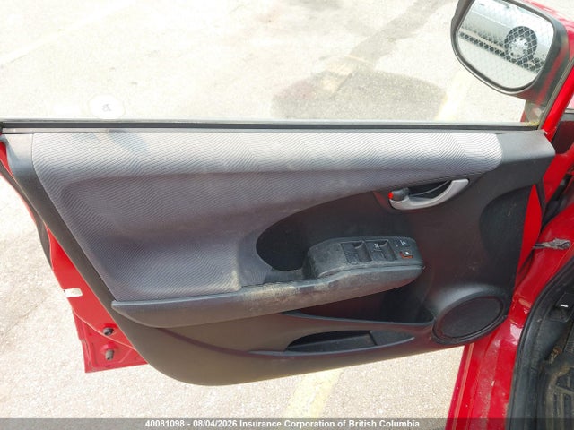 2009 Honda Fit მანქანა იყიდება აუქციონზე, vin: JHMGE87579S803081, აუქციონის ნომერი: 40081098