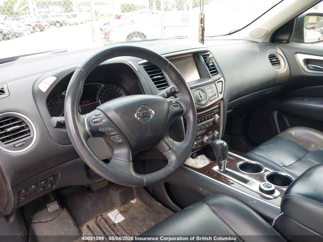 2016 Nissan Pathfinder S/sv/sl/platinum მანქანა იყიდება აუქციონზე, vin: 5N1AR2MM5GC638770, აუქციონის ნომერი: 40081099