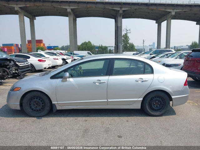Aukcja sprzedaży 2006 Honda Civic, vin: 2HGFA16596H001945, numer aukcji: 40081107