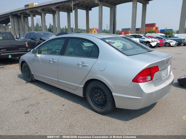 Aukcja sprzedaży 2006 Honda Civic, vin: 2HGFA16596H001945, numer aukcji: 40081107