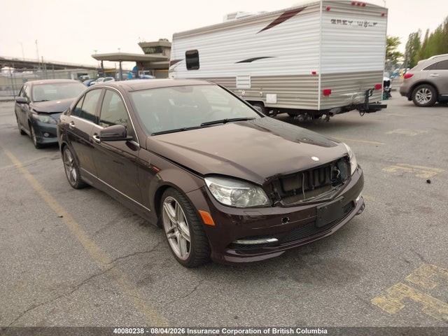 Auction sale of the 2011 Mercedes-benz C 350 4matic, vin: WDDGF8HB2BF578222, lot number: 40080238
