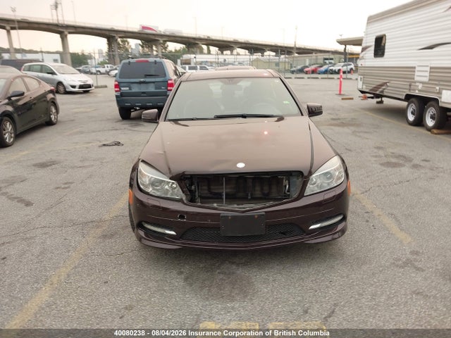 2011 Mercedes-benz C 350 4matic მანქანა იყიდება აუქციონზე, vin: WDDGF8HB2BF578222, აუქციონის ნომერი: 40080238