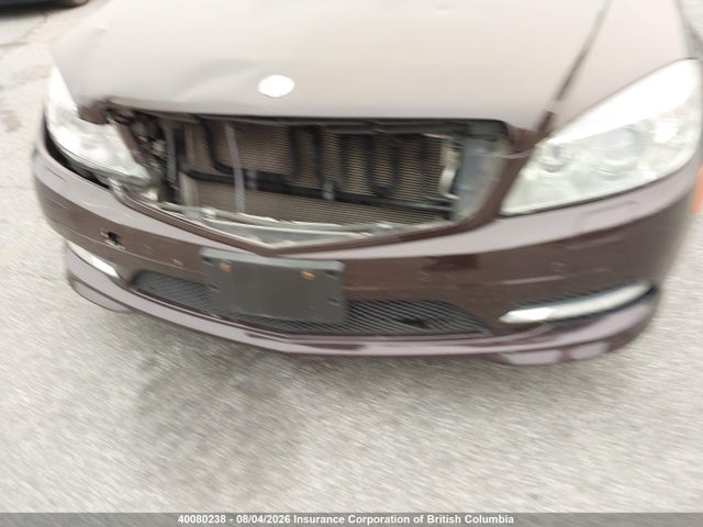 2011 Mercedes-benz C 350 4matic მანქანა იყიდება აუქციონზე, vin: WDDGF8HB2BF578222, აუქციონის ნომერი: 40080238