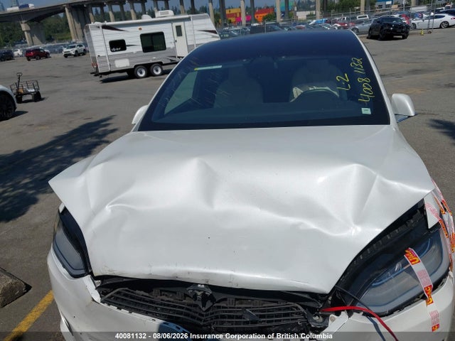 40081132 :رقم المزاد ، 5YJXCDE27LF273465 vin ، 2020 Tesla Model X Awd/standard Range مزاد بيع